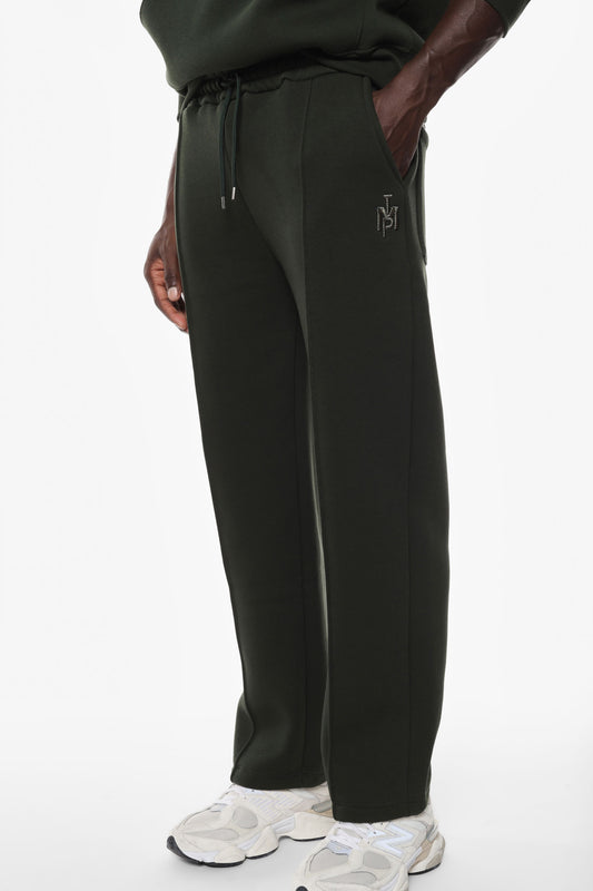Pantaloni jogging con coulisse e logo laterale