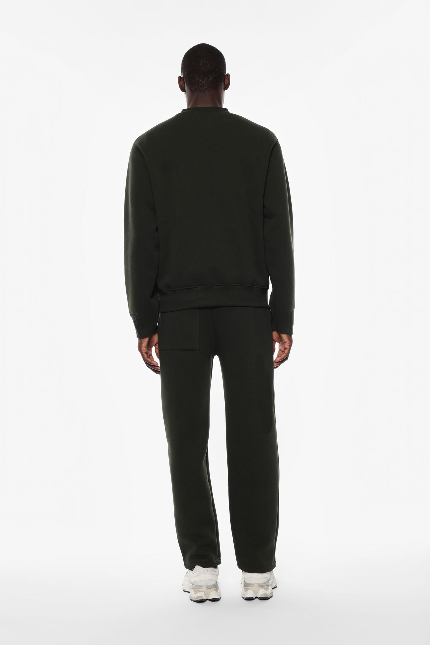 Pantaloni jogging con coulisse e logo laterale