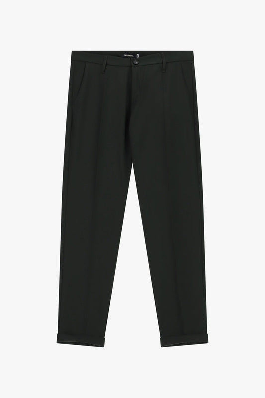 Pantaloni chino-fit con piega centrale Verde Bosco Imperial PD3JMBV