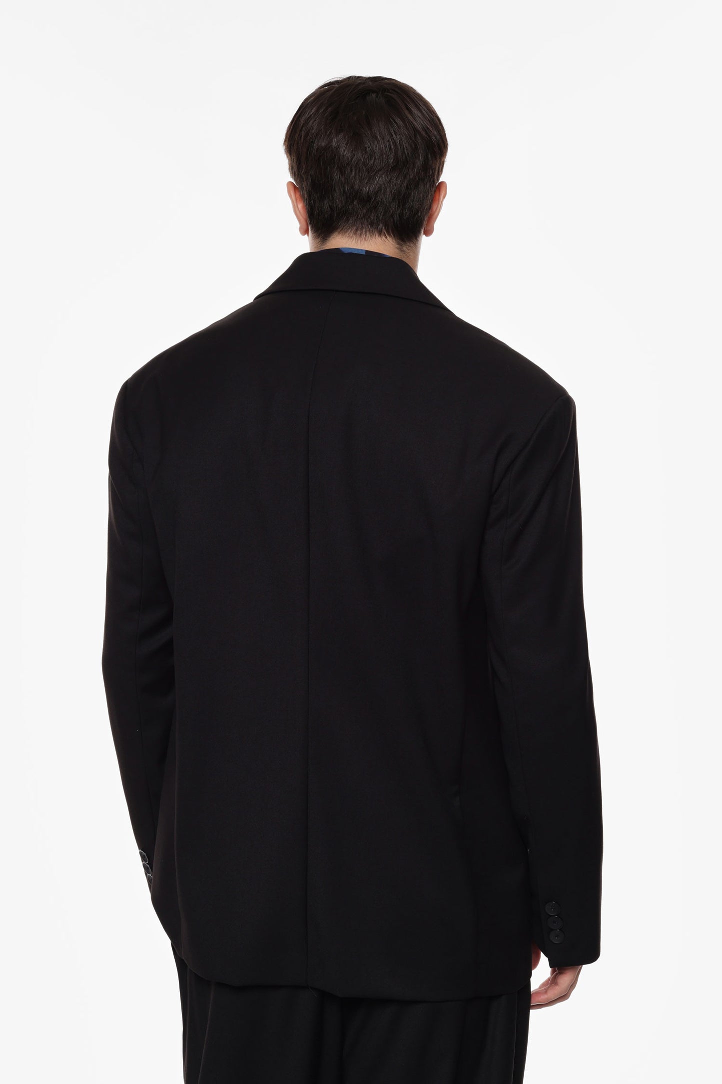 Blazer a doppiopetto tinta unita