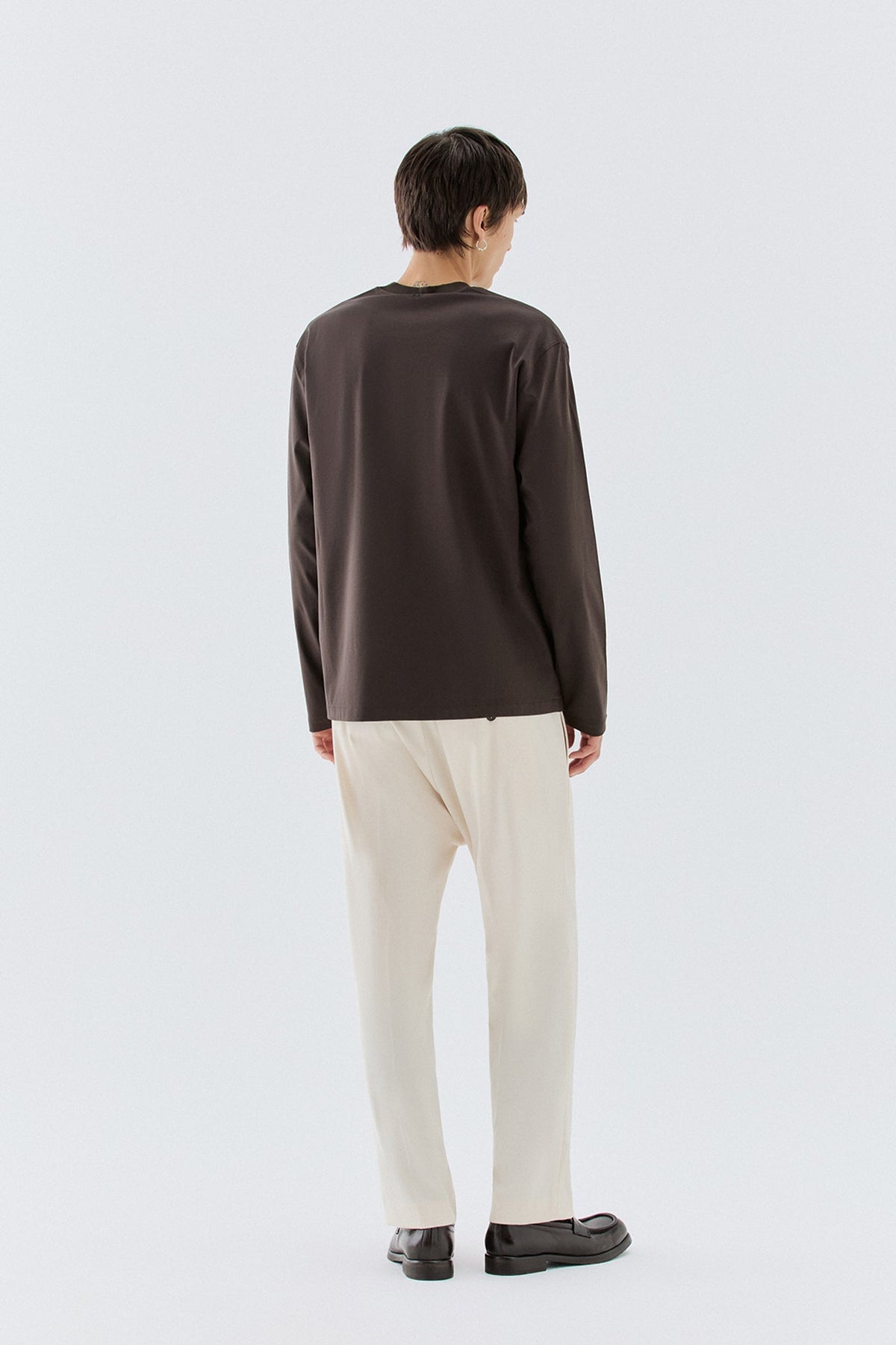 T-shirt in cotone mercerizzato - Moro I’M BRIAN TS3932