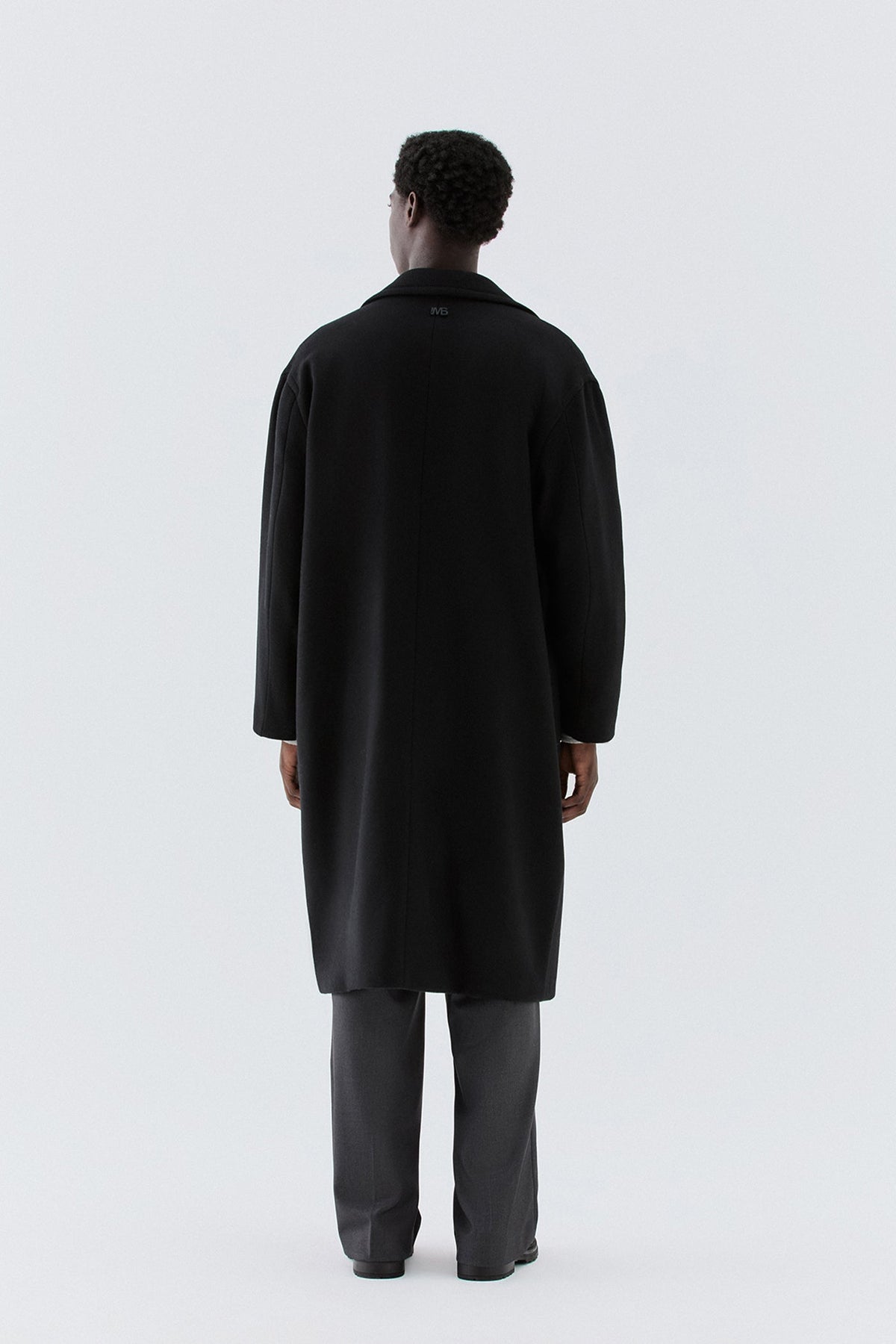 Cappotto in lana oversize - Nero I’M BRIAN CP3866