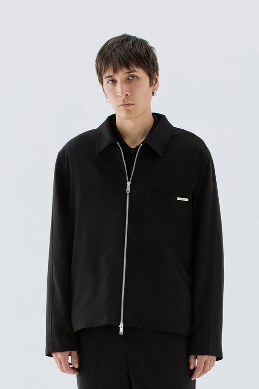 Giubbotto con zip - Nero I’M BRIAN GIU3870