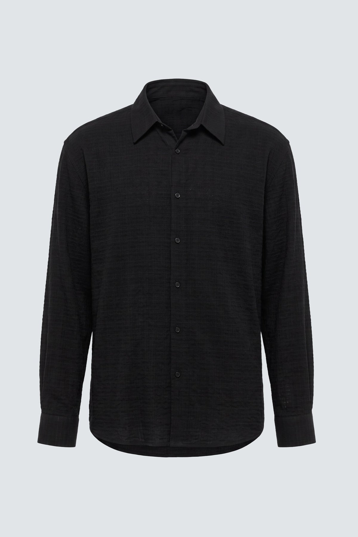 Camicia jacquard - Nero I’M BRIAN CA3844
