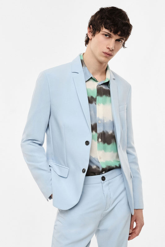 Blazer regular-fit foderato
