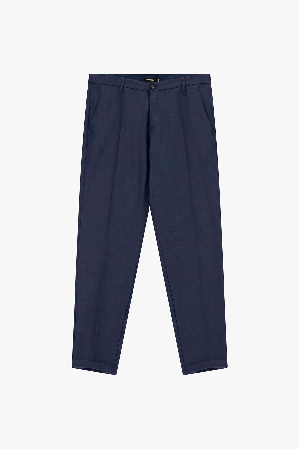 Pantaloni chino-fit con piega centrale Navy Imperial PD3JMBV
