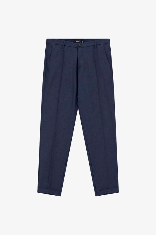 Pantaloni chino-fit con piega centrale Navy Imperial PD3JMBV
