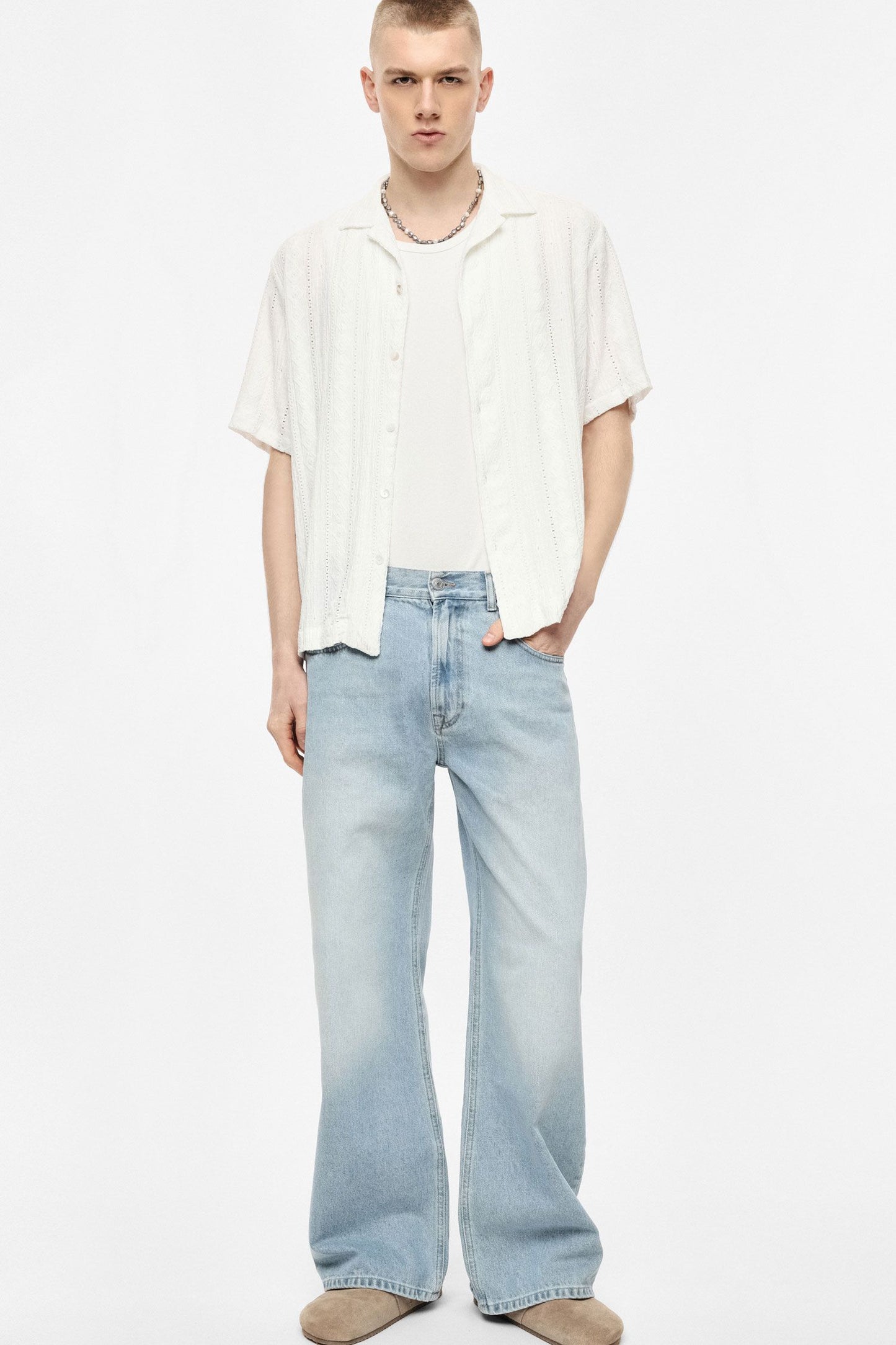 Jeans baggy-fit cinque tasche