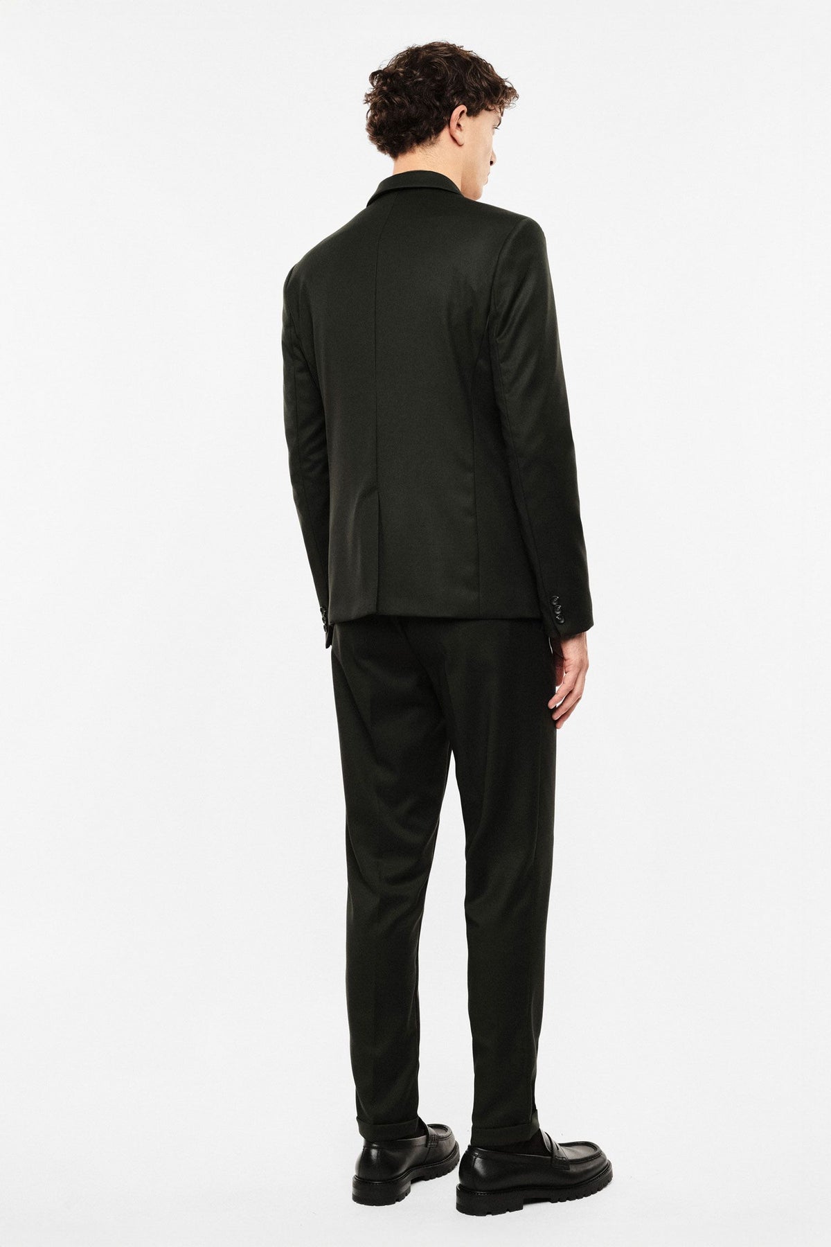 Pantaloni chino-fit con piega centrale Verde Bosco Imperial PD3JMBV