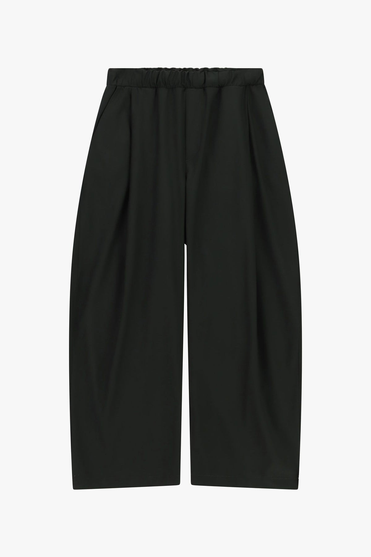 Pantaloni baggy-fit con pinces e vita elasticizzata Verde Bosco Imperial PE6YMBV
