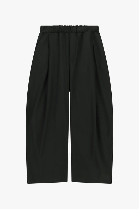 Pantaloni baggy-fit con pinces e vita elasticizzata Verde Bosco Imperial PE6YMBV