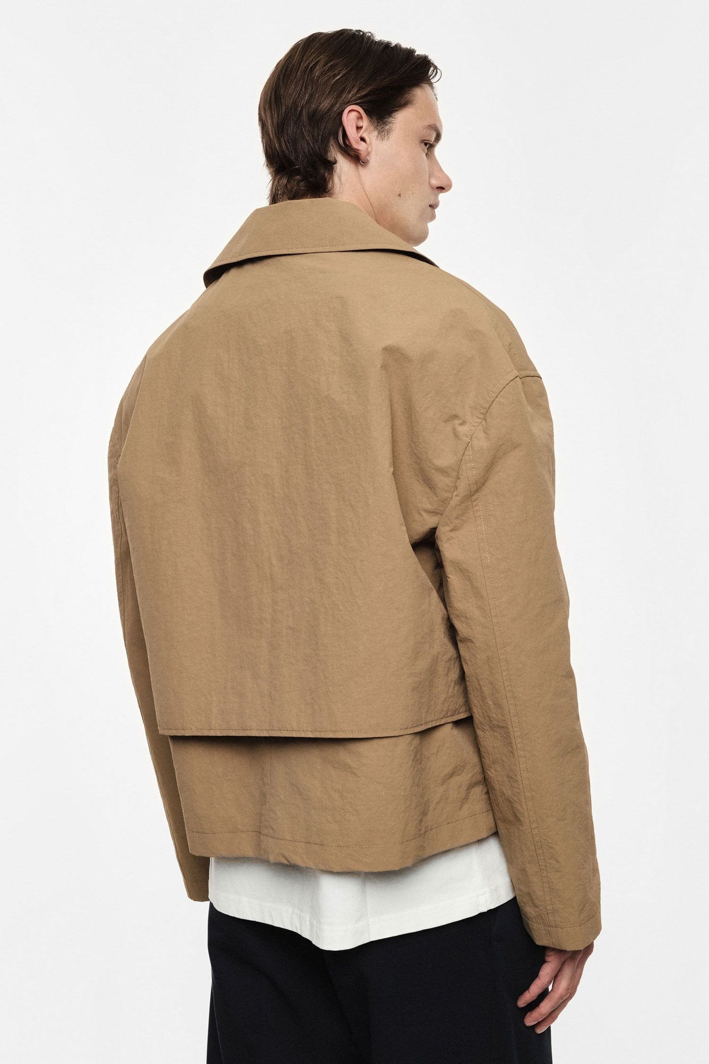 Giacca camicia ampia