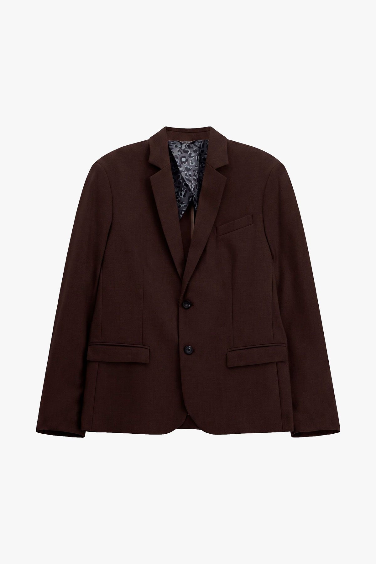 Blazer monopetto regular-fit con tasche a patta Moro Imperial JZ1EMBV