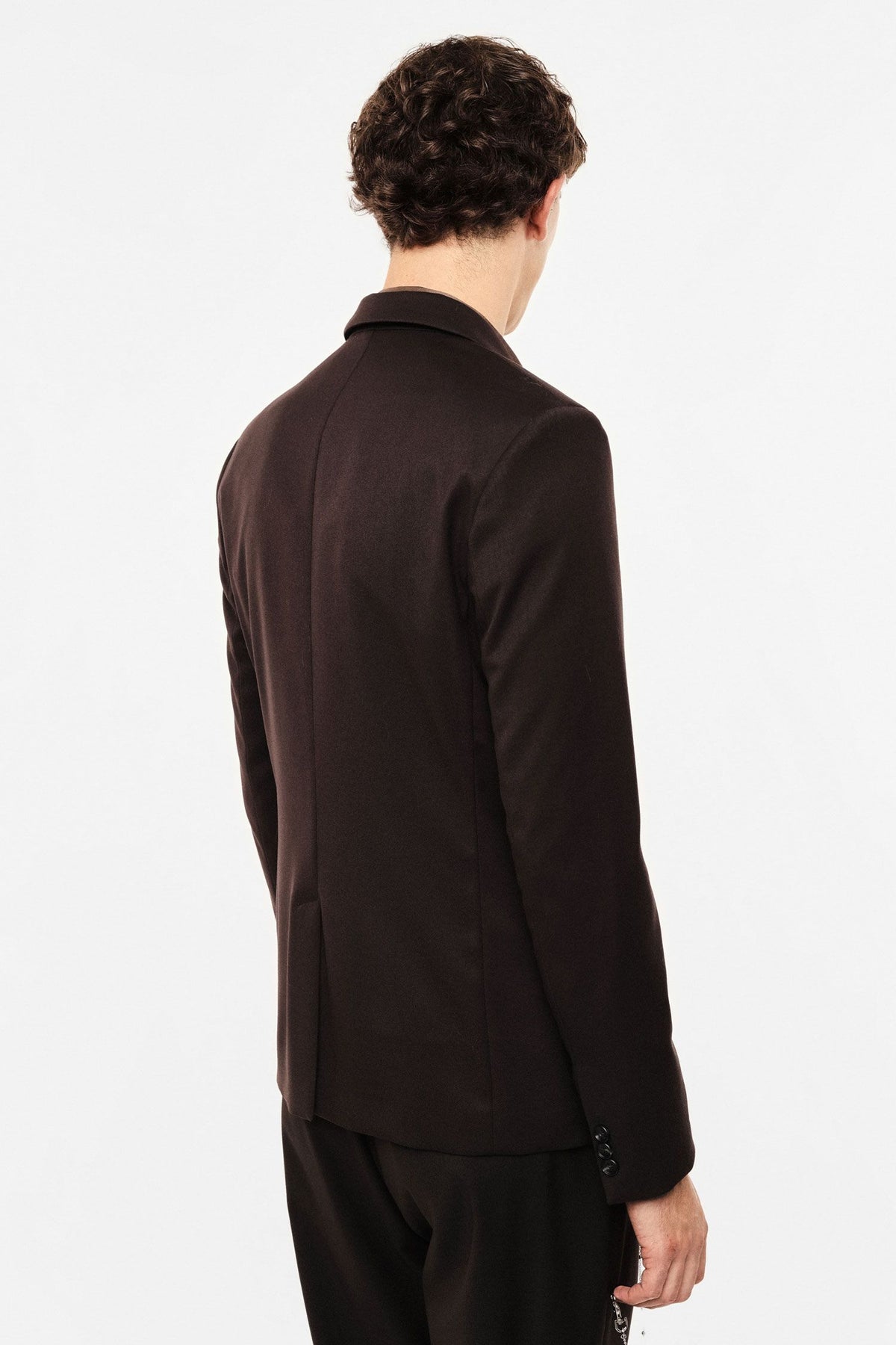 Blazer monopetto regular-fit con tasche a patta Moro Imperial JZ1EMBV