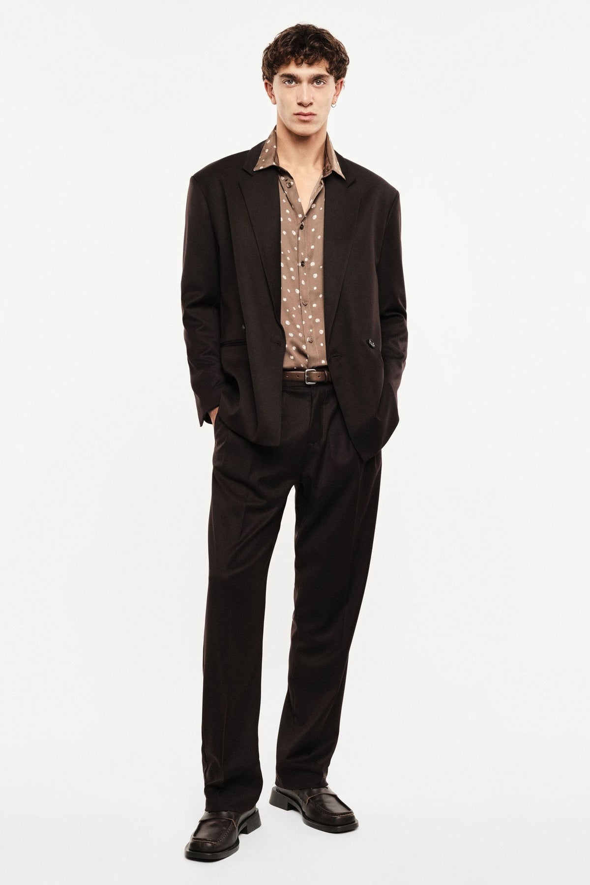 Pantaloni regular-fit con pinces e tasche posteriori Moro Imperial PD3MMBV