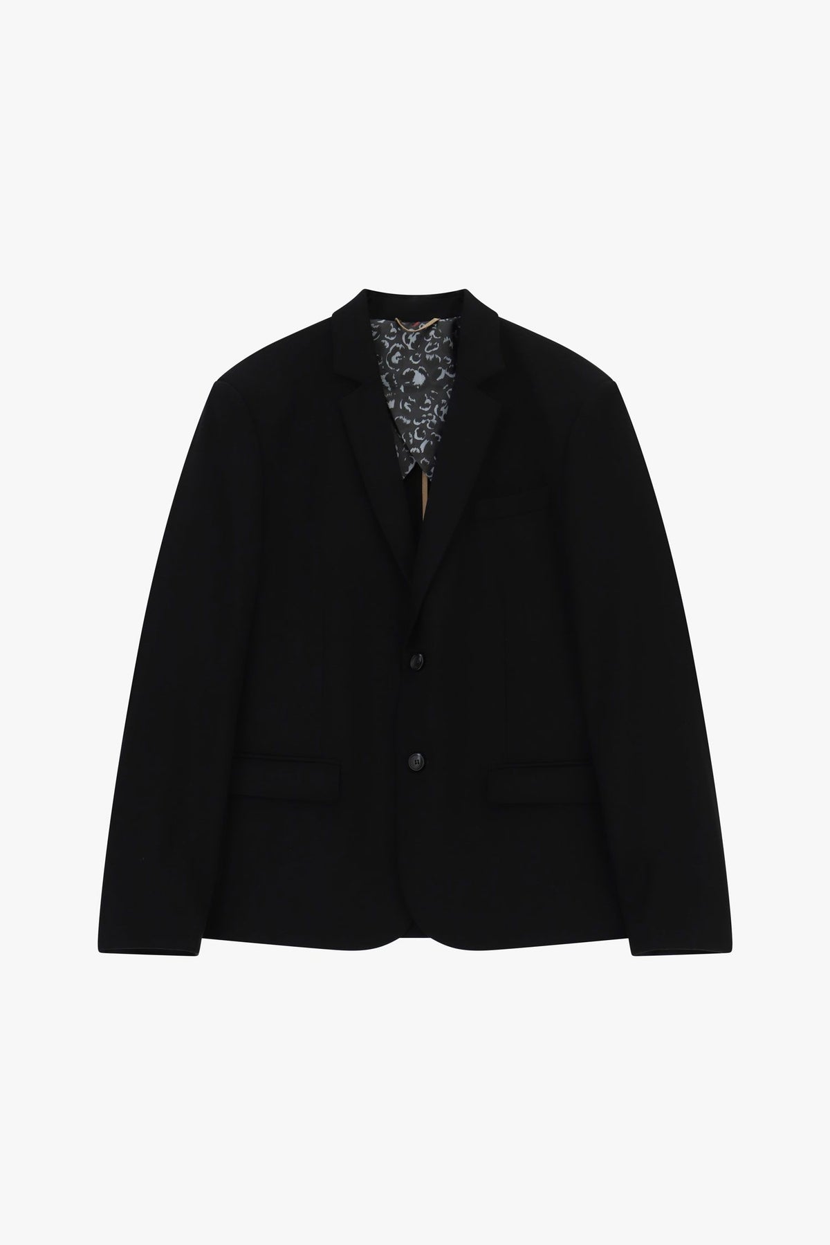 Blazer monopetto regular-fit con tasche a patta Nero Imperial JZ1EMBV