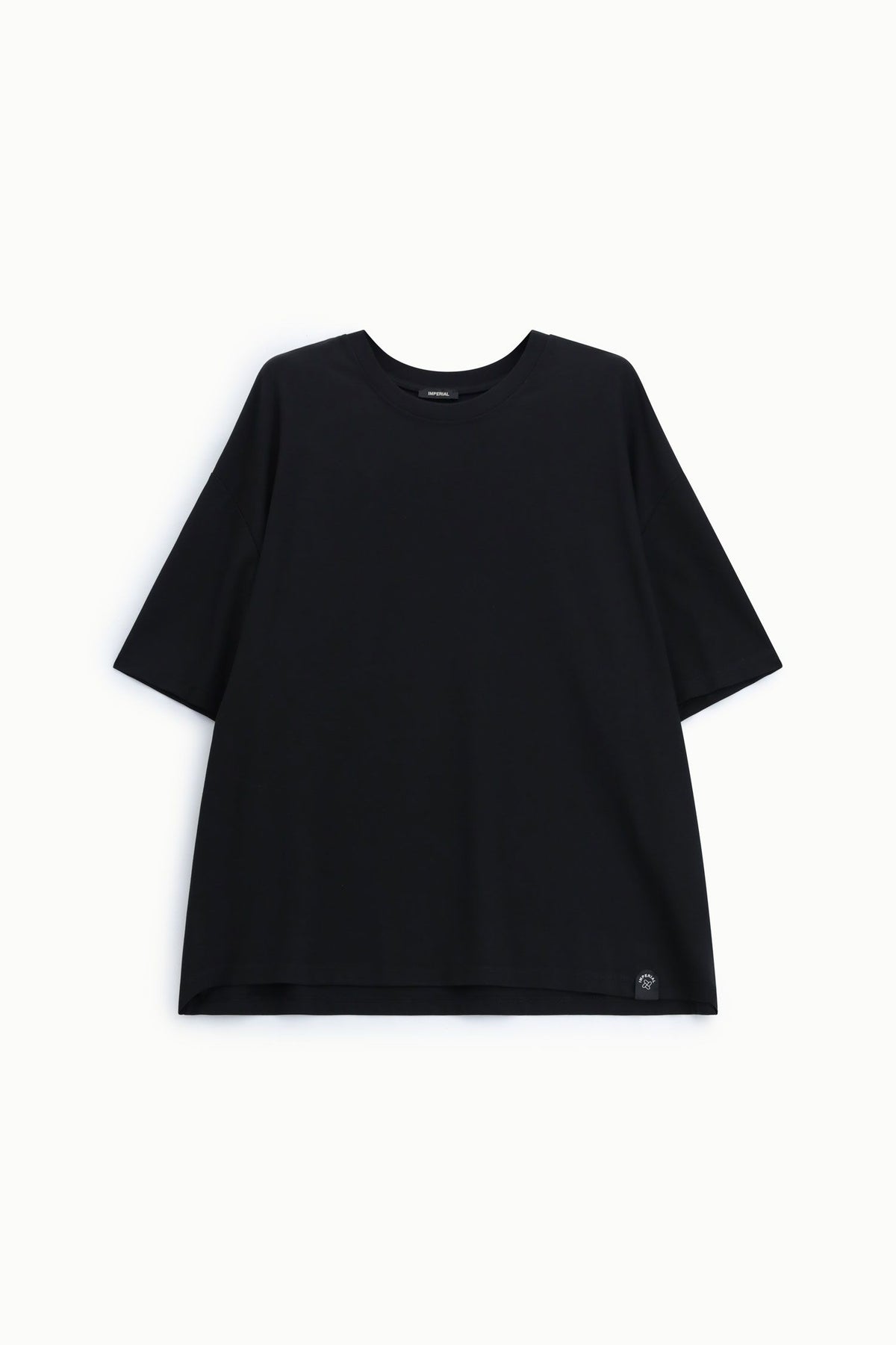 T-shirt regular-fit girocollo maniche corte Nero Imperial TY51MCH