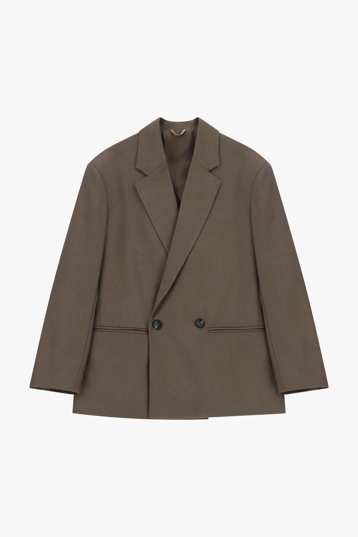 Blazer doppio petto regular-fit con tasche Taupe Imperial JZ1MMBV