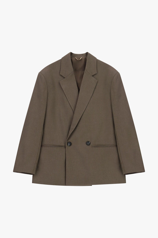 Blazer doppio petto regular-fit con tasche Taupe Imperial JZ1MMBV