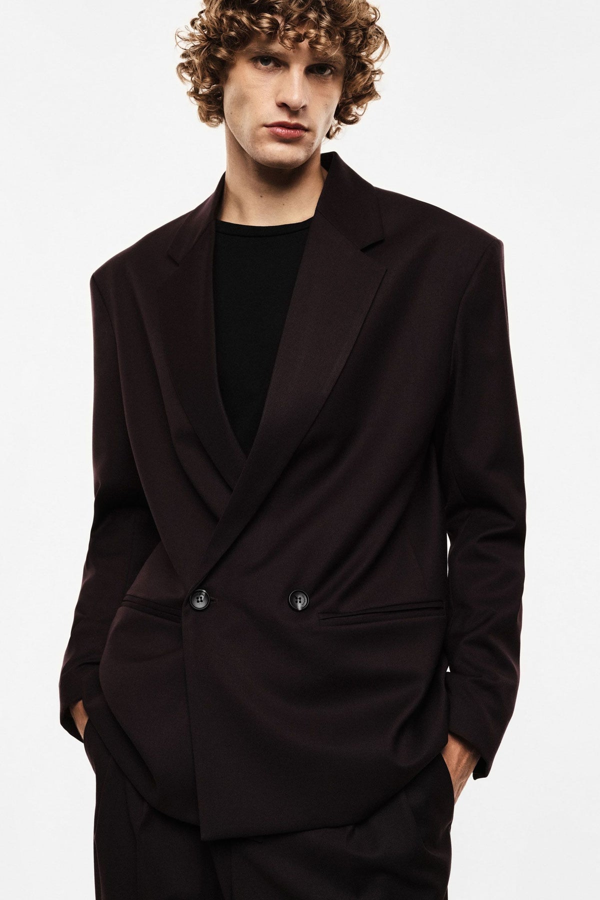 Blazer doppio petto regular-fit con tasche Barbera Imperial JZ1MMBV