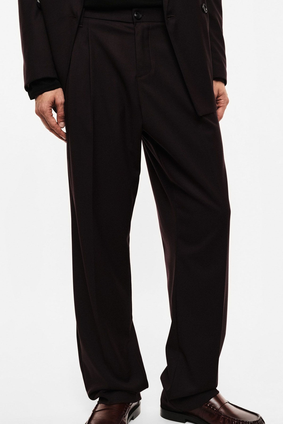 Pantaloni regular-fit con pinces e tasche posteriori Barbera Imperial PD3MMBV