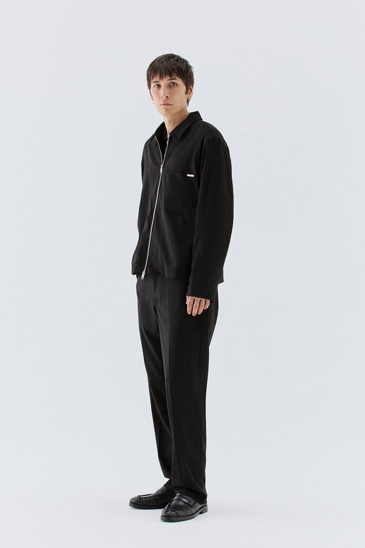 Giubbotto con zip - Nero I’M BRIAN GIU3870