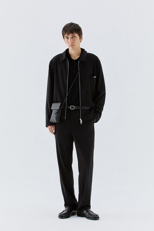 Giubbotto con zip - Nero I’M BRIAN GIU3870