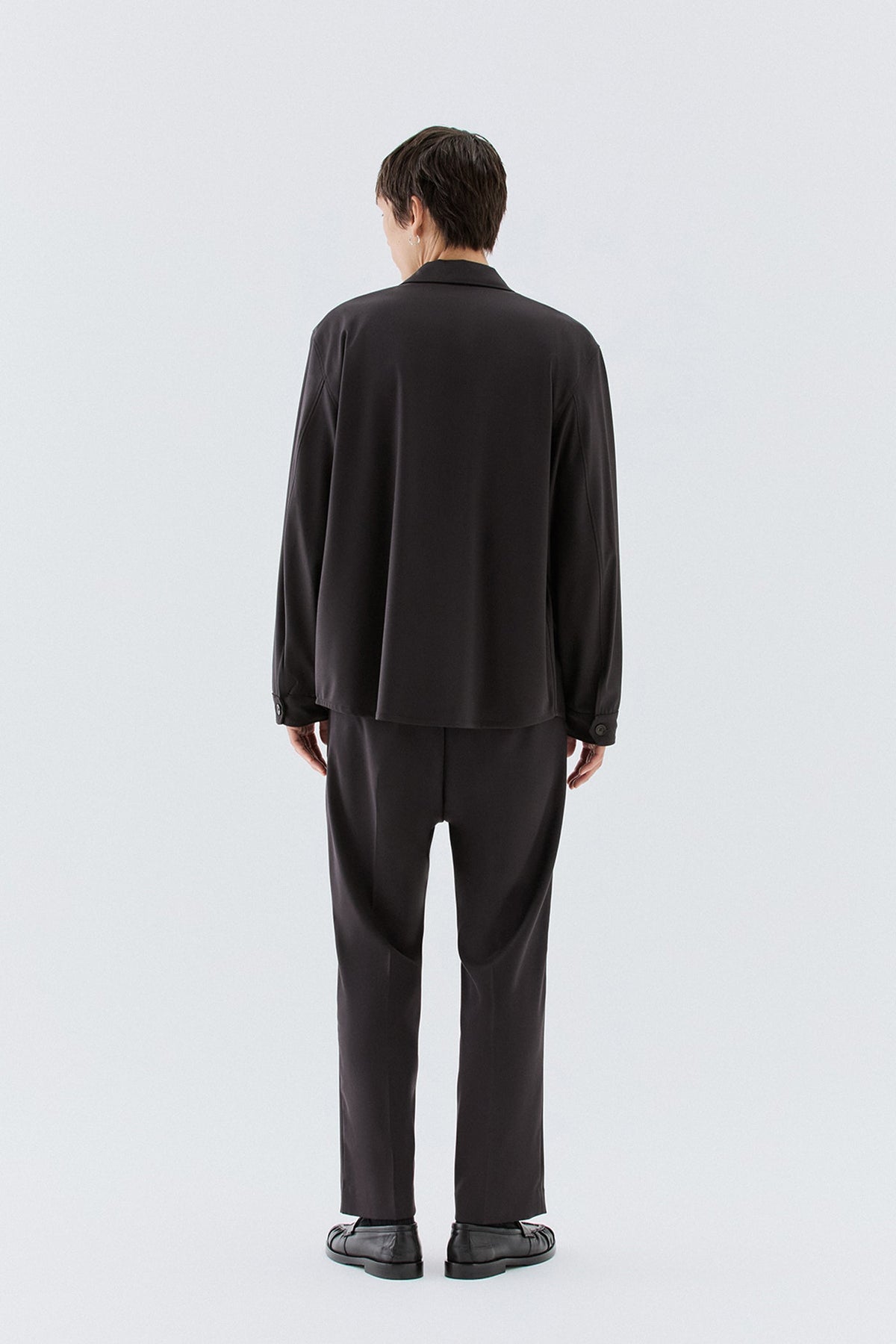 Overshirt con tasca - Moro I’M BRIAN CA3827