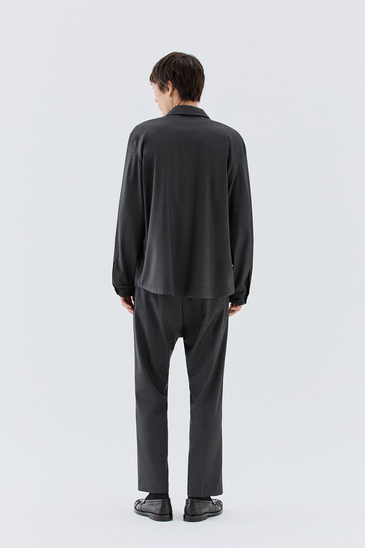 Overshirt con tasca - Grigio I’M BRIAN CA3827