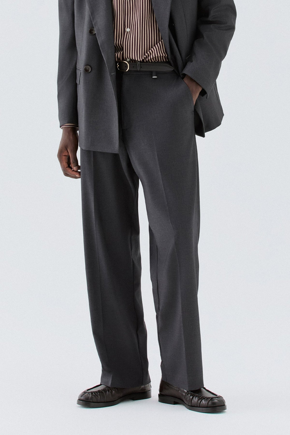 Pantaloni larghi - Grigio I’M BRIAN PA3890