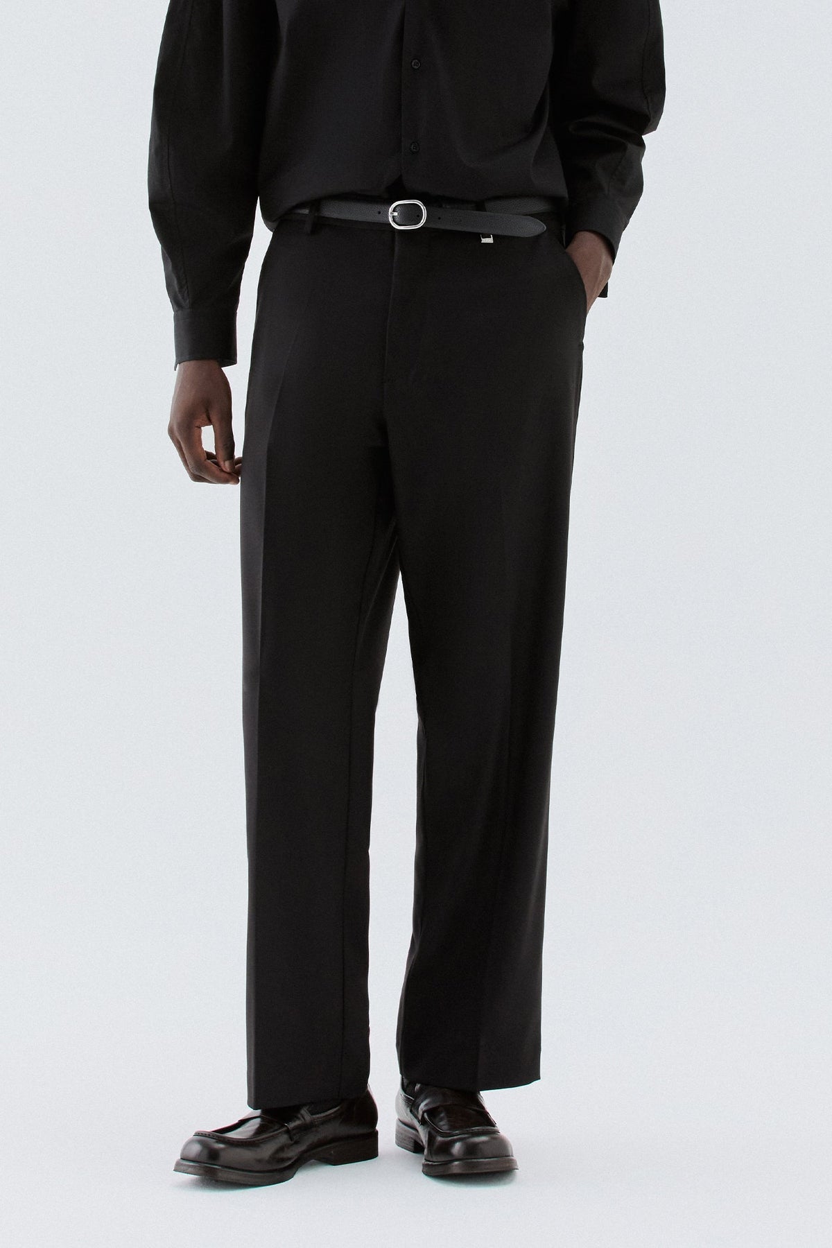 Pantaloni larghi - Nero I’M BRIAN PA3890