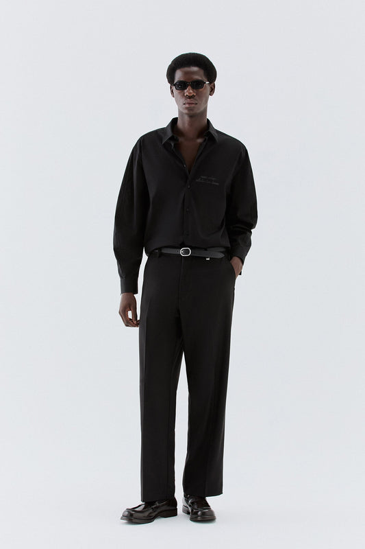 Pantaloni larghi - Nero I’M BRIAN PA3890