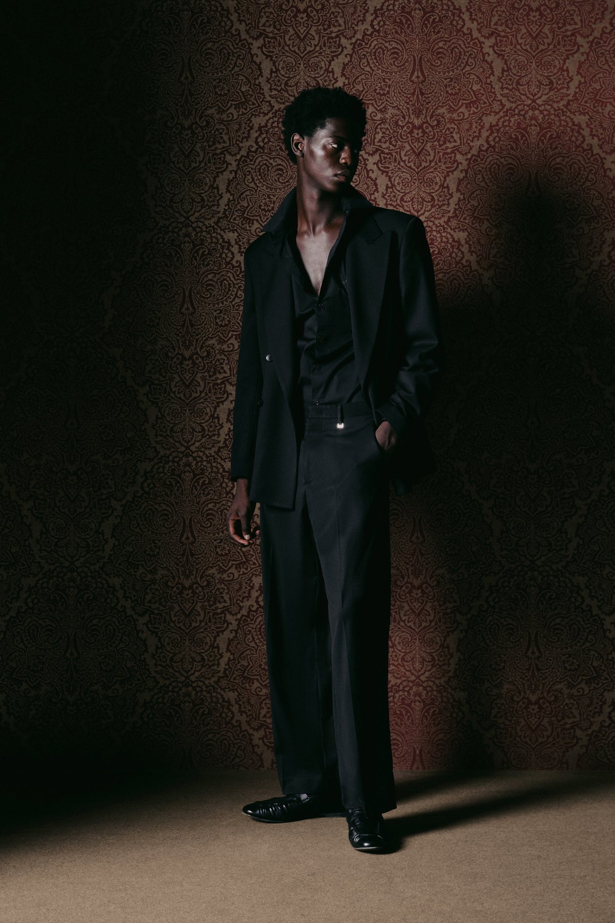 Pantaloni larghi - Nero I’M BRIAN PA3890