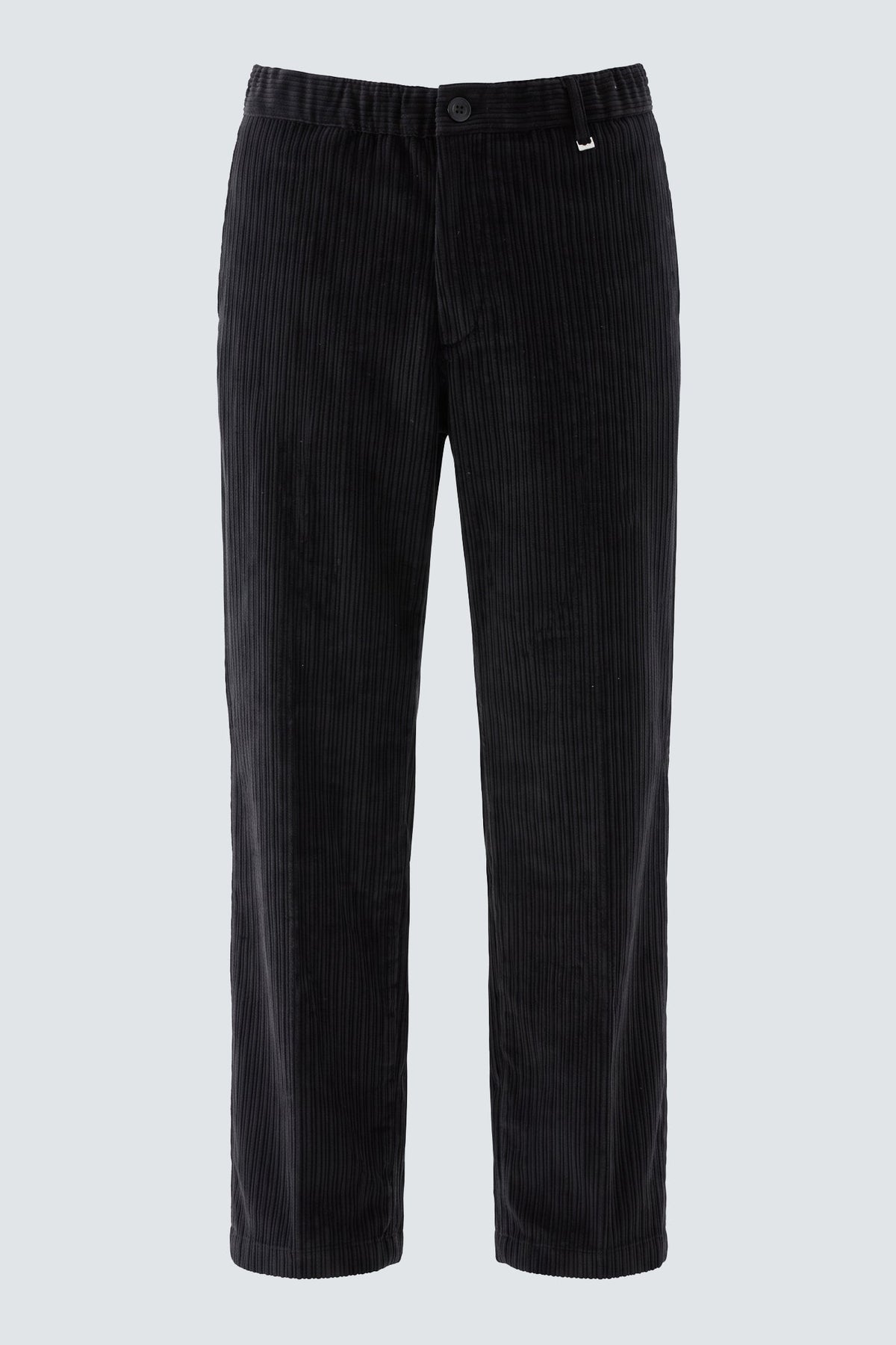Pantaloni effetto velluto a coste - Nero I’M BRIAN PA3899