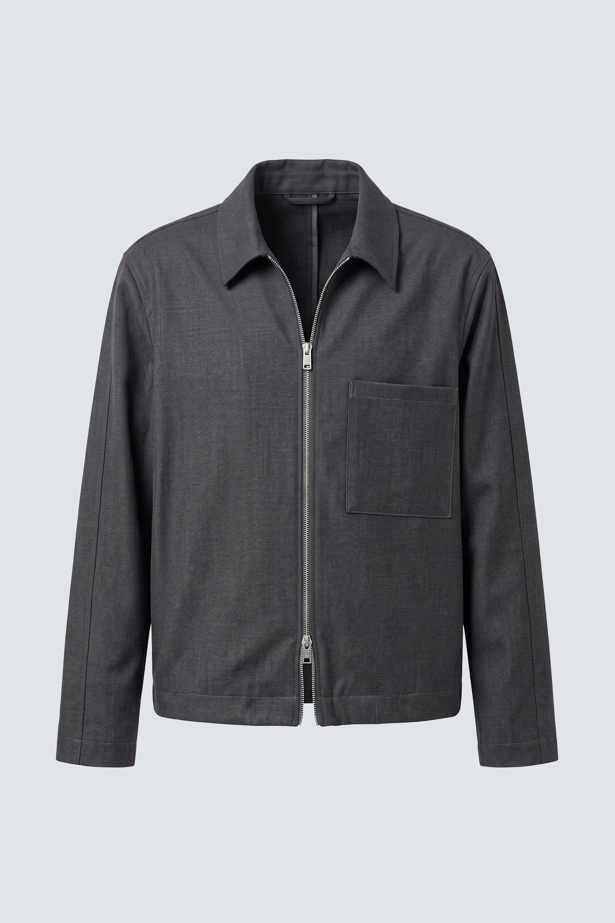 Giubbotto con zip - Grigio I’M BRIAN GIU3870