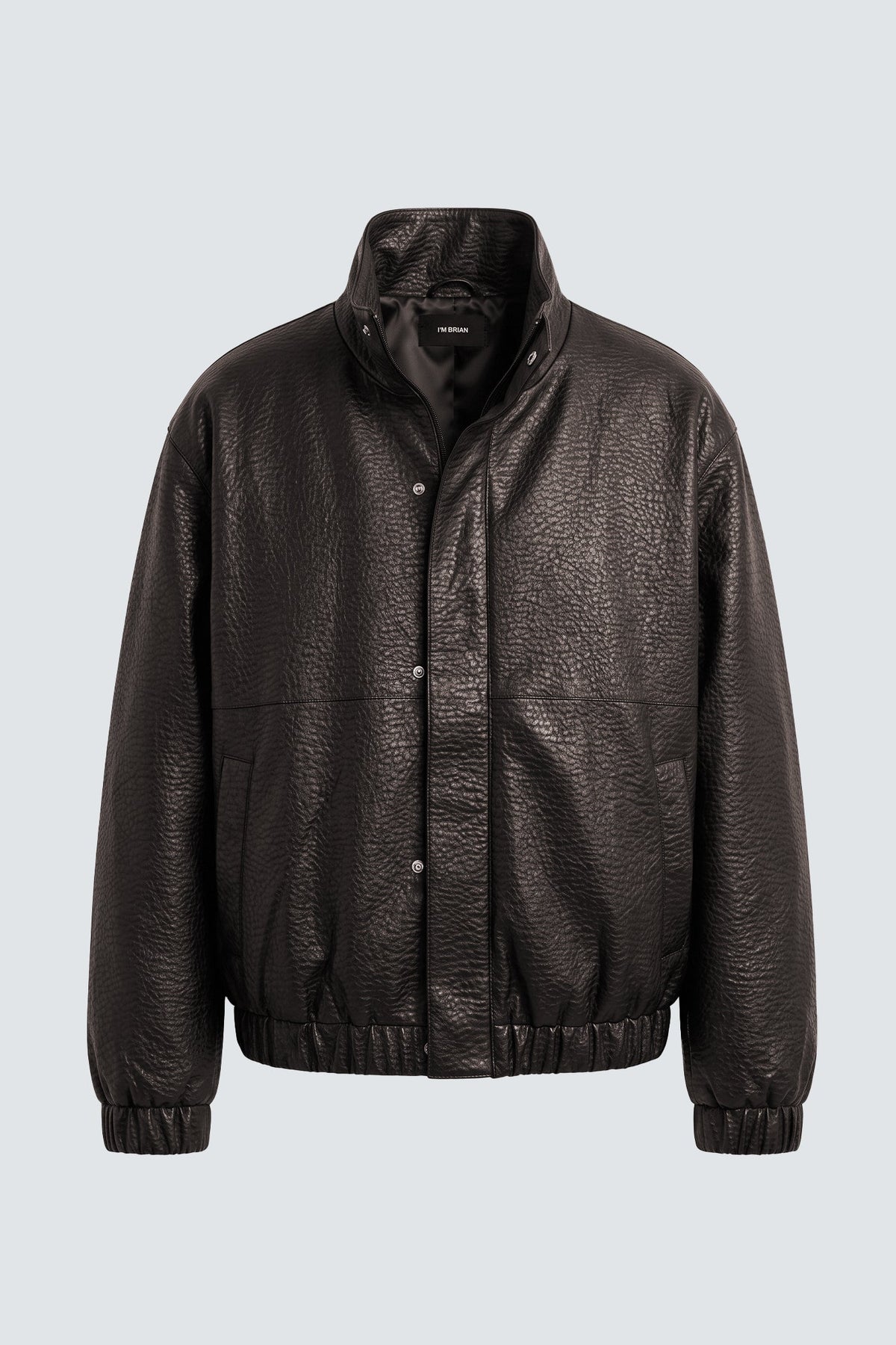 Giubbotto oversize effetto pelle - Moro I’M BRIAN GIU3878