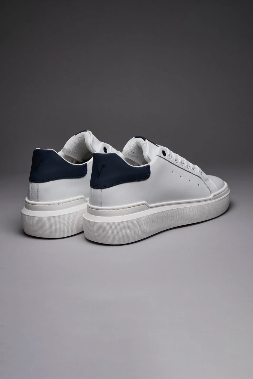 Vega - Sneakers a suola alta retro blu