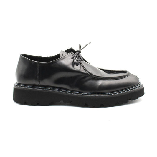 Stringata Pawelk's in pelle con suola in gomma